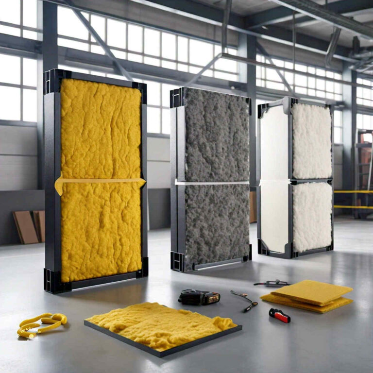 Comparación de la facilidad de instalación entre diferentes tipos de paneles de lana de roca