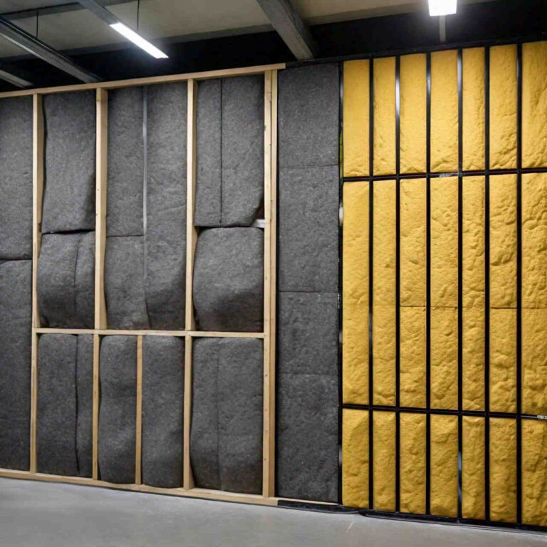 Eficiencia de paneles de lana de roca comparados con espuma de poliestireno